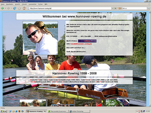 Hannover Rowing Homepage
